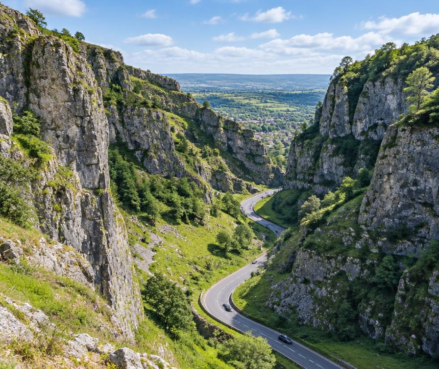 Cheddar Gorge & Mendip Hills